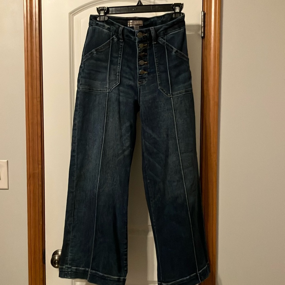 Kut from the Kloth “Meg” Trouser Denim Jeans